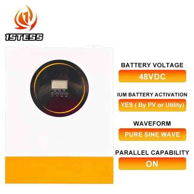 Hybrid Solar Inverter 8.5kw 11kw 48V Single Phase Pure Sine Wave Off Grid Solar Inverter MPPT with Lithium Battery Optimization Feature