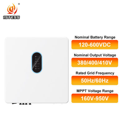 High Voltage IP65 3 Phase Hybrid Solar Inverter 250V-600V 6kw 8kw 10kw MPPT On/Off Grid 5kw Solar Inverter